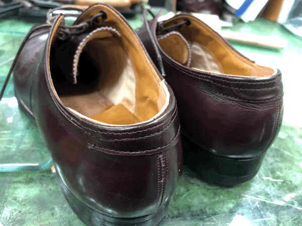 Florsheim フローシャイム ヒールカウンター はき口 革あて修理_b0310556_00042712.gif