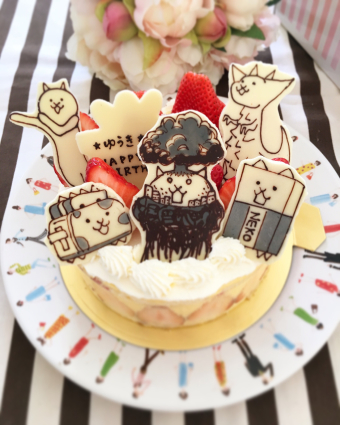 バケモノの子ケーキと ニャンコケーキ Happy Field バケモノの子ケーキと ニャンコケーキ Happy Field