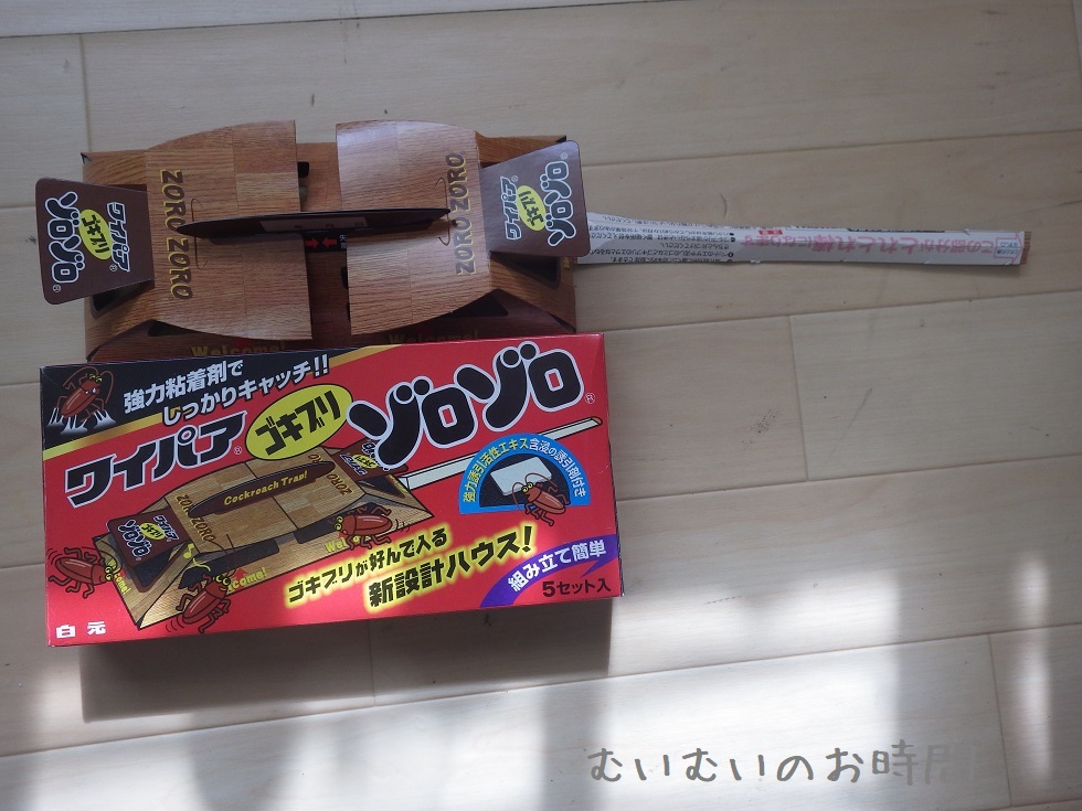 ごきぶりホイホイとワイパアゾロゾロ クロゴキは何故玉ねぎが好きなのか むいむいのお時間