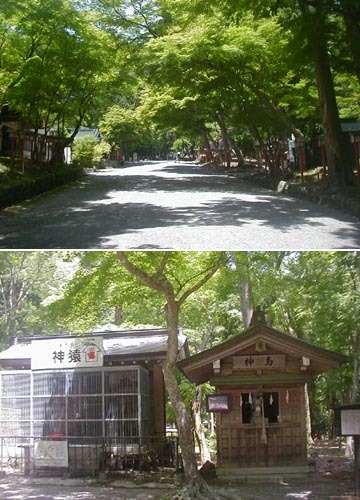 ●神社の造形―日吉大社、西本宮楼門まで_d0053294_20574597.jpg