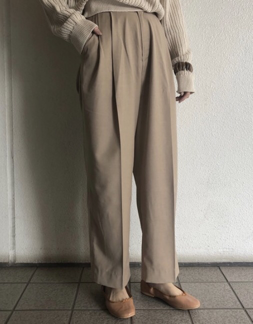 TODAYFUL Doubletuck Wide Pants-