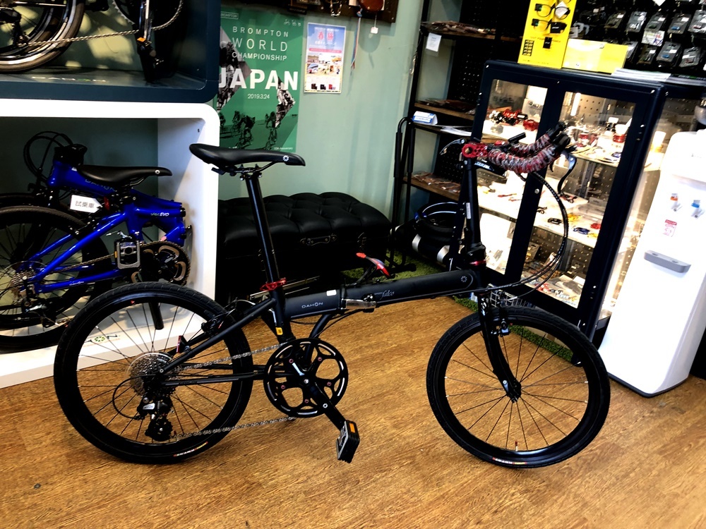 本日のシェイクダウン/DAHON 2019年モデルSPEED FALCOブルホーン