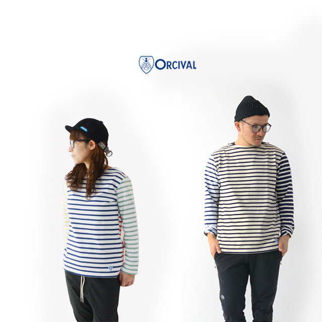 ORCIVAL [オーチバル・オーシバル] COTTON LOURD VASQUE BORDER