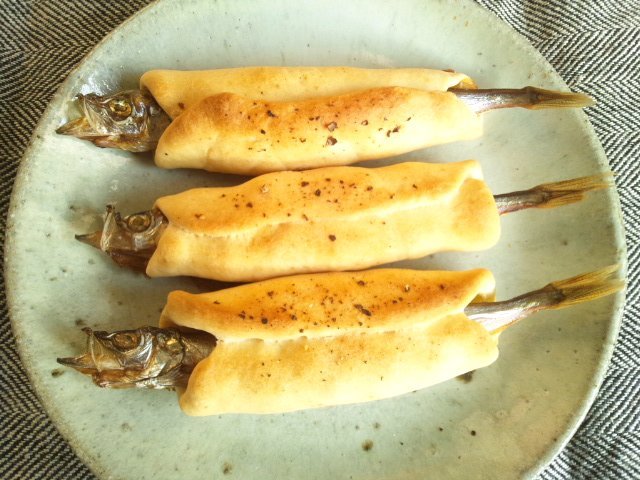 子持ちししゃものパイ Minha Praia