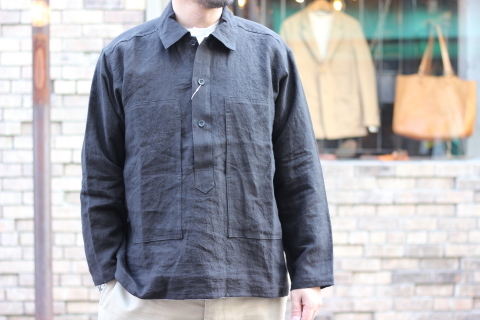 「orSlow」今シーズンより初お目見えの\"PW PULLOVER SHIRT JK\"のご紹介です。_f0191324_08270961.jpg