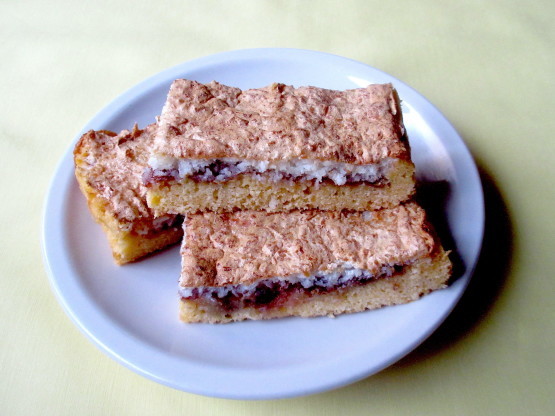 ＜イギリス菓子・レシピ＞ ジャム・ココナッツ・スライス【Jam Coconut Slices】_e0038047_18324454.jpg