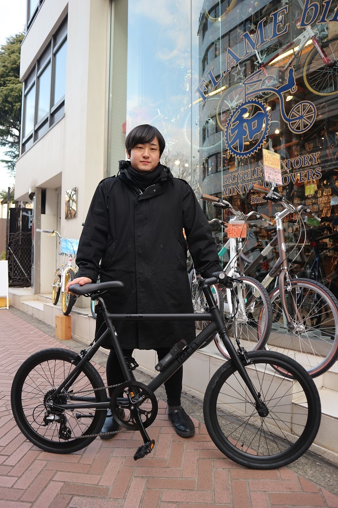 2月14日 渋谷 原宿 の自転車屋 FLAME bike前です_e0188759_18571758.jpg