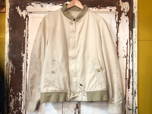 USED BURBERRY BOMER JACKET！！_d0367472_19131822.jpg