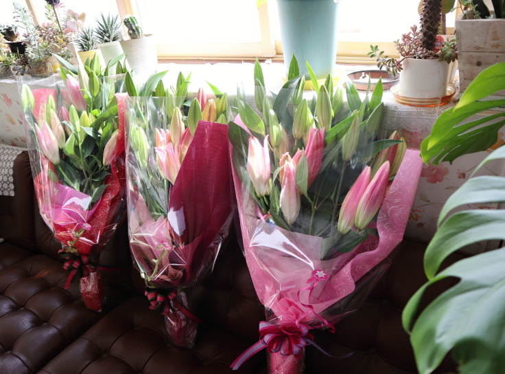 ご退職の花束_f0067514_19360221.jpg