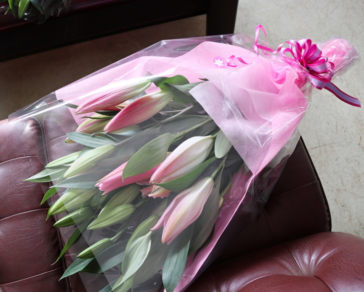 ご退職の花束_f0067514_19383134.jpg