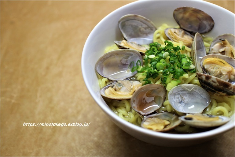 癒しの『あさりラーメン』_e0343145_20281464.jpg