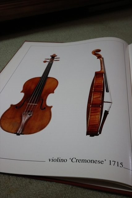 ストラド クレモネーゼ ”1715” モデルの製作 : 菊田ヴァイオリン 