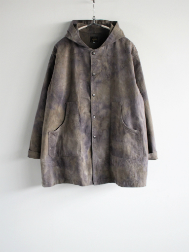 NEEDLES　Bush Parka - C/Pu Back Sateen / Uneven Dye - Olive_b0139281_13555841.jpg