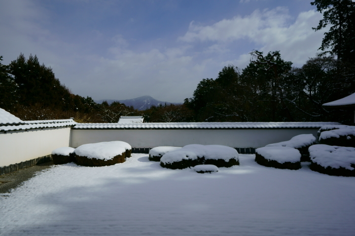 雪の日、静寂の正伝寺_e0177413_14153110.jpg