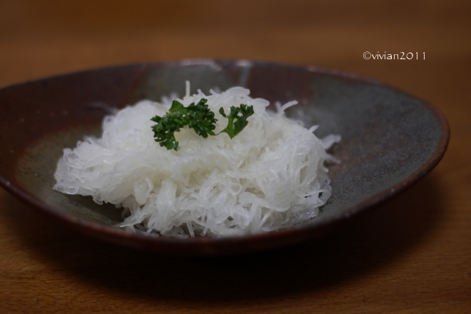お刺身サラダ　～Uchi-Aji Kitchen タナカ*タカコさんのレシピ～_e0227942_23102237.jpg