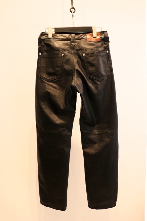The Letters : Western Regular Pants - Goat Leather -入荷しました