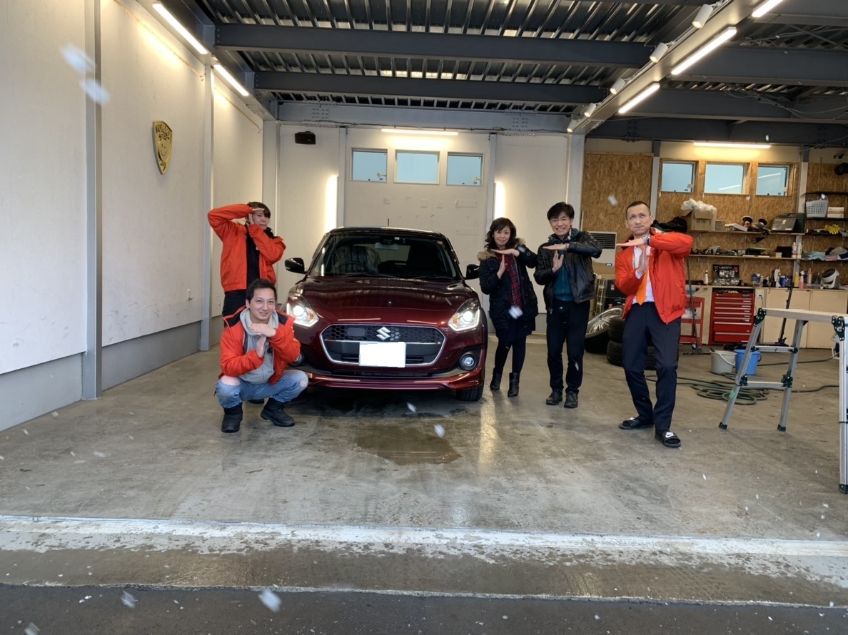 2月17日 日 スイフトt様 Ls600ｈk様納車 ランクル レクサス アルファード Tommy Tommyニコニコブログ