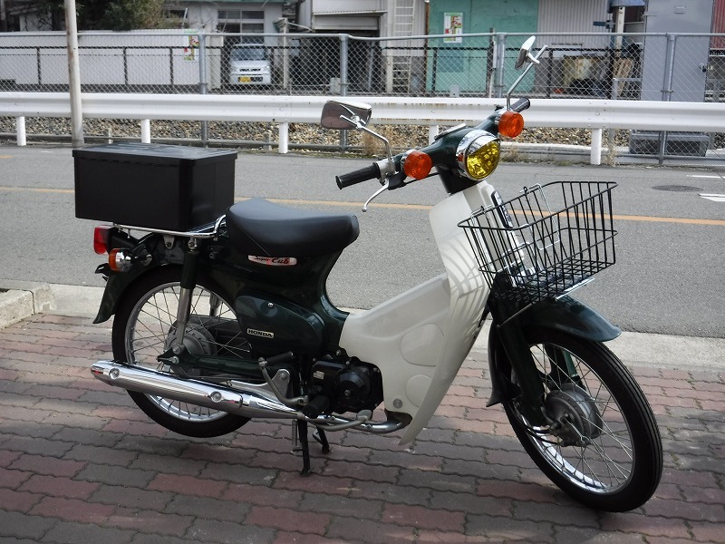 スーパーカブ50FI緑中古車入荷！_e0157602_18353031.jpg