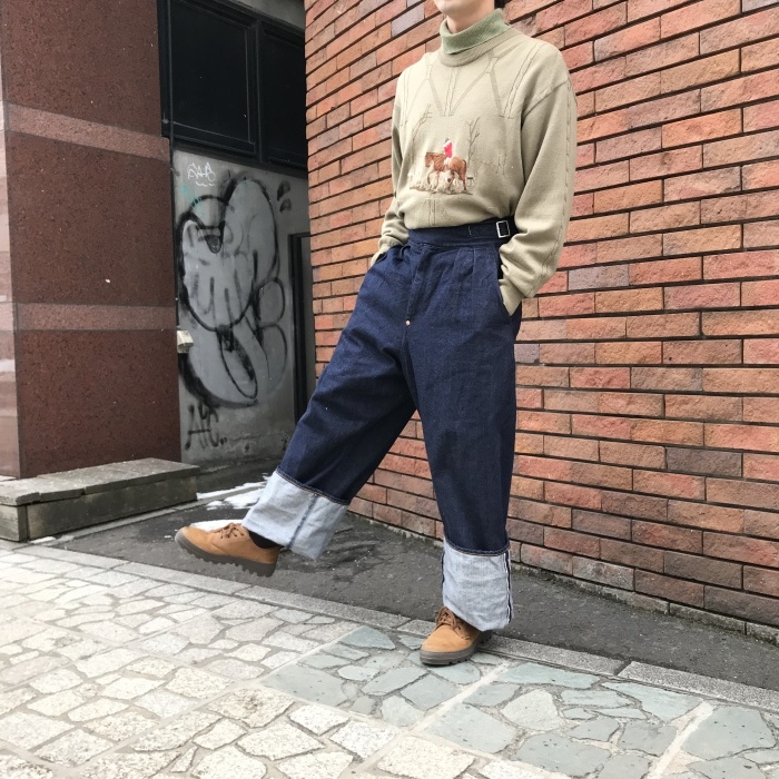 14ozセルビッチデニムグルカパンツ : SAPPORO STAFF BLOG 14ozセルビッチデニムグルカパンツ : SAPPORO STAFF BLOG