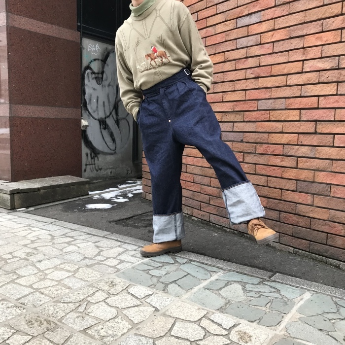 14ozセルビッチデニムグルカパンツ : SAPPORO STAFF BLOG