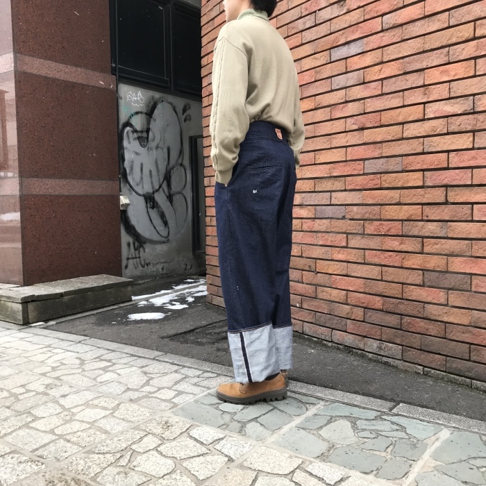OUTLET SALE- 訳あり品など大放出 14ozセルビッチデニムグルカパンツ : BLOG STAFF SAPPORO アクセサリー