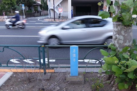 東京都道8号千代田練馬田無線 8kmポスト_a0121671_14242632.jpg