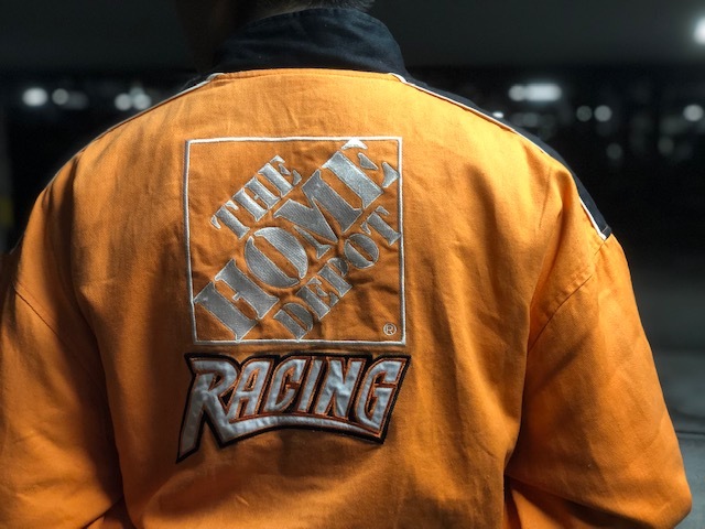 USED THE HOME DEPOT RACING JACKET STYLE ！！_d0367472_19325922.jpg