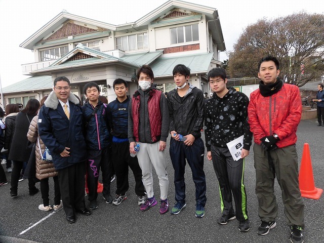 地元にある県立吉原高校も今年から参戦! 第39回今泉地区駅伝大会_f0141310_08051068.jpg