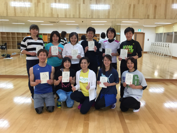 スローエアロビック指導員養成講習会_f0138923_13551084.jpg