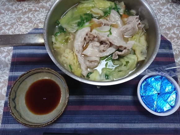 2/17,18 キリン本麒麟 & 豚キャベツの無限ごま油鍋 & 豚みそ鍋 @自宅_b0042308_07001460.jpg