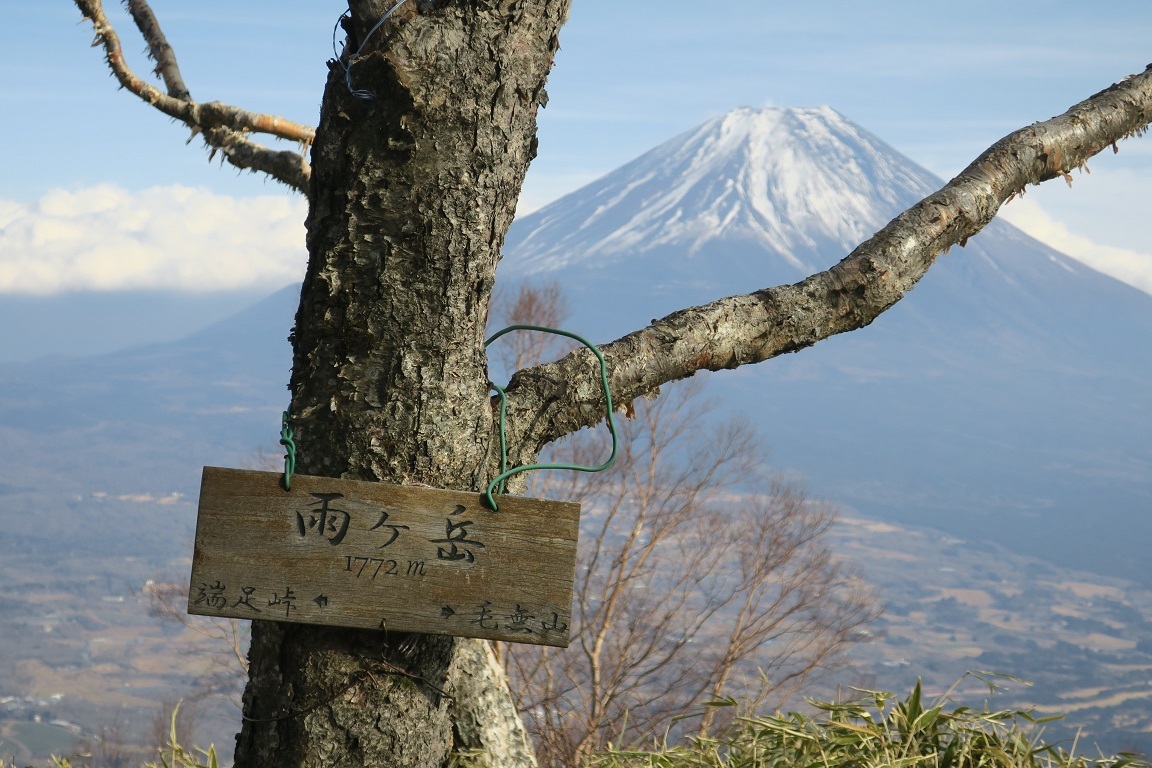 毛無山から雨ヶ岳_a0286351_23142420.jpg