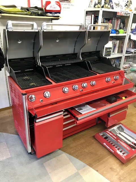 Snap-on スナップオン BBQ バーベキューグリル 音沙汰無いのでヤフオクへ出品しました♪_d0246961_11431123.jpg