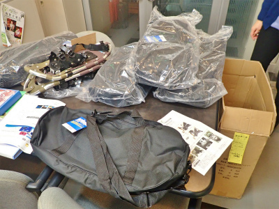 貸し出し用のスノーシューが届きました!_c0336902_20522331.jpg