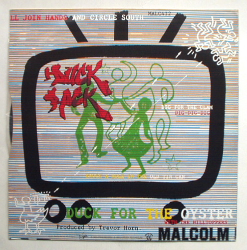 キース・ヘリングのカバーアート「Malcolm Mclaren: Duck for the 