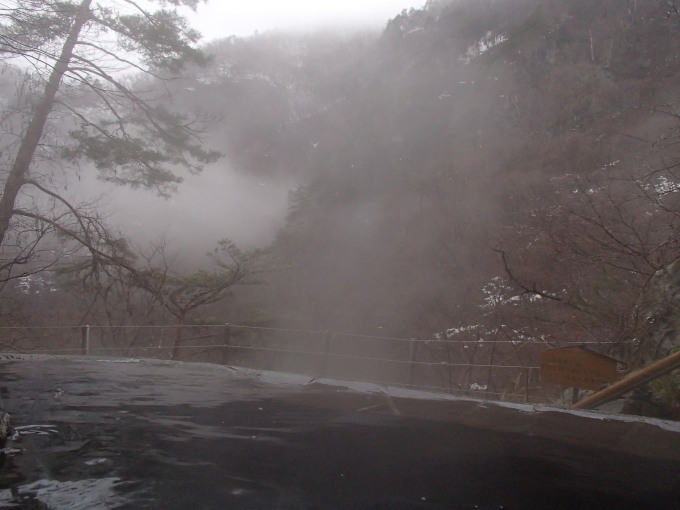 2月なのに雨　大川荘で温泉三昧_c0141223_19074766.jpg