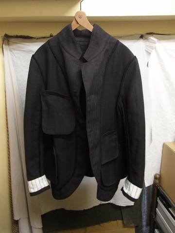 3月の製作 / classiqued tailor jacket_e0130546_14045564.jpg