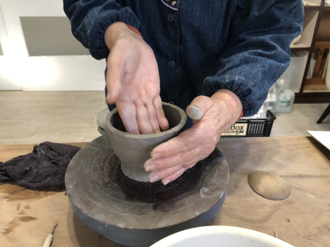 85歳の手習い、母が陶芸始めました！_c0337724_17341987.jpg