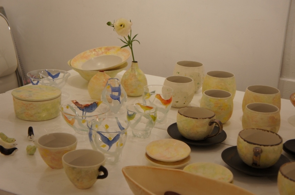 芽吹き展 搬入終了1_b0353974_22024683.jpg