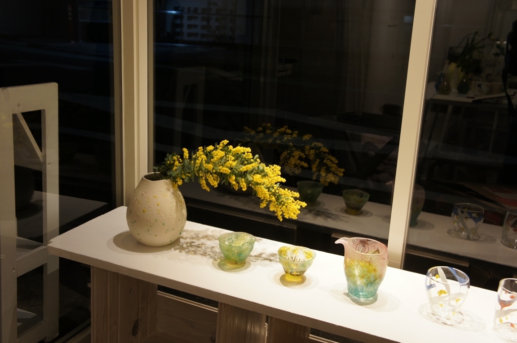 芽吹き展 搬入終了1_b0353974_22042660.jpg