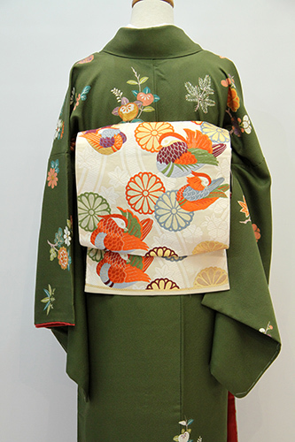 卒入学(園)式のお母様におすすめ☆上品×個性派帯でご自分らしく_b0098077_16300569.jpg
