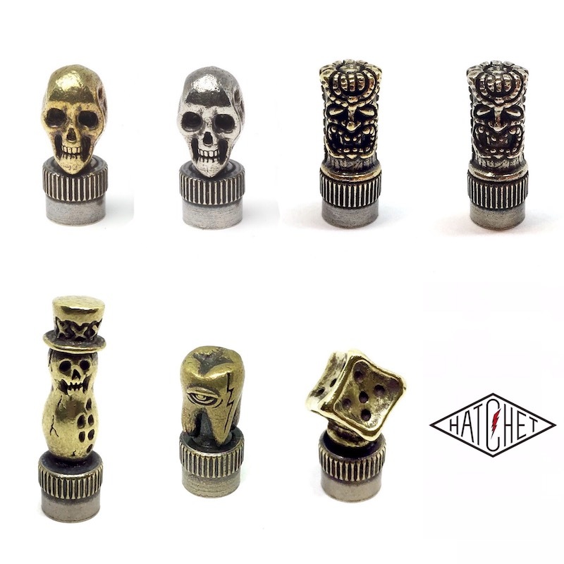 HATCHET Metal Work Studio バルブキャップ : HOODLUM