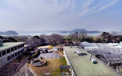 湖山池を一望できる場所からの撮影もいい感じでした........._b0194185_20582200.jpg