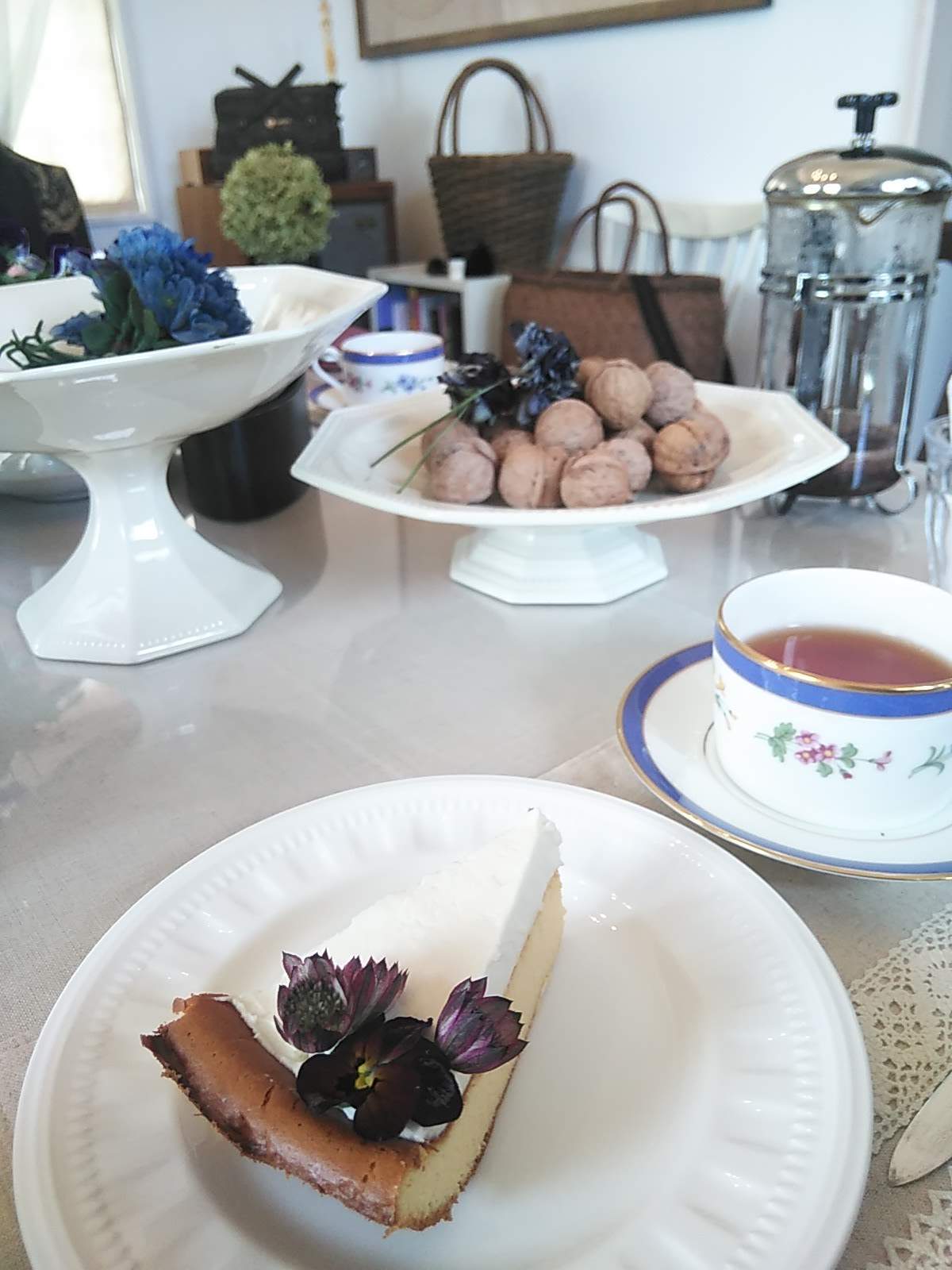 すみれのお茶会♪_b0331802_17425635.jpg