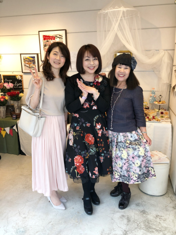 福田りお先生の「Tram A\'s sweet」の定期展 「第10回記念 羊毛スイーツの世界展(終)」へ_a0157409_11164107.jpeg