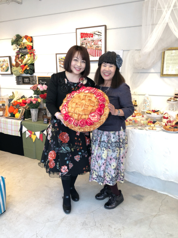福田りお先生の「Tram A\'s sweet」の定期展 「第10回記念 羊毛スイーツの世界展(終)」へ_a0157409_11172271.jpeg
