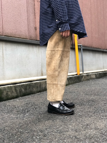 ~1990\'s \"LUREN\" Suede Pants_d0342315_17592887.jpg