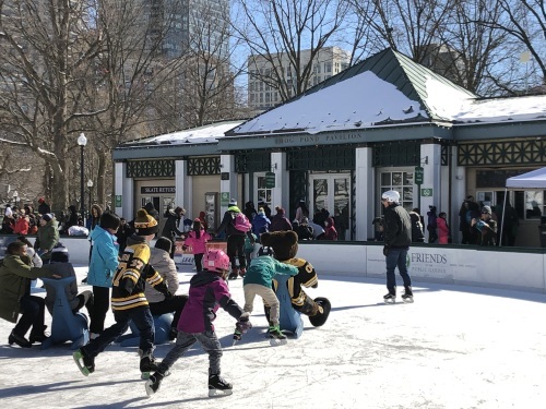 Winter Scene In Boston ボストンの冬の風景 ファルマウスミー