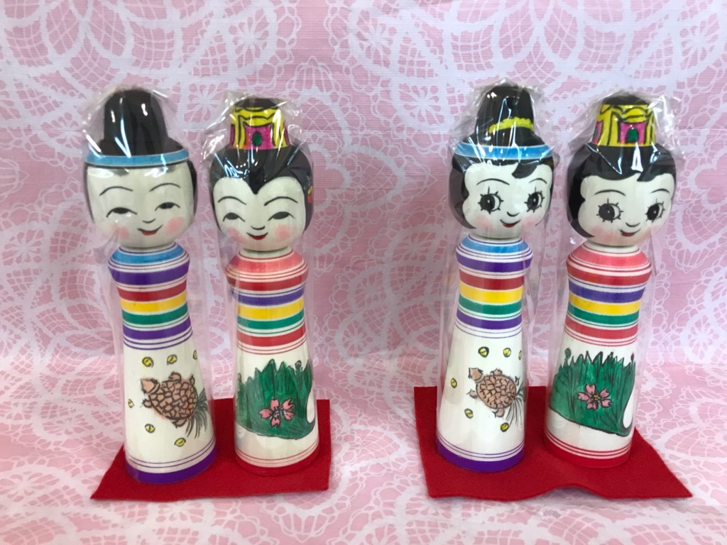 うれし!たのし‼こけし‼!ひなこけし展拡大通販1～雛こけし①編