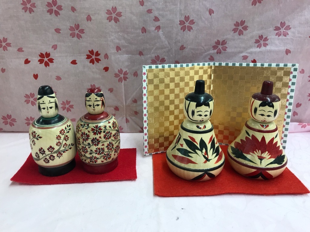 うれし!たのし‼こけし‼!ひなこけし展拡大通販1～雛こけし①編