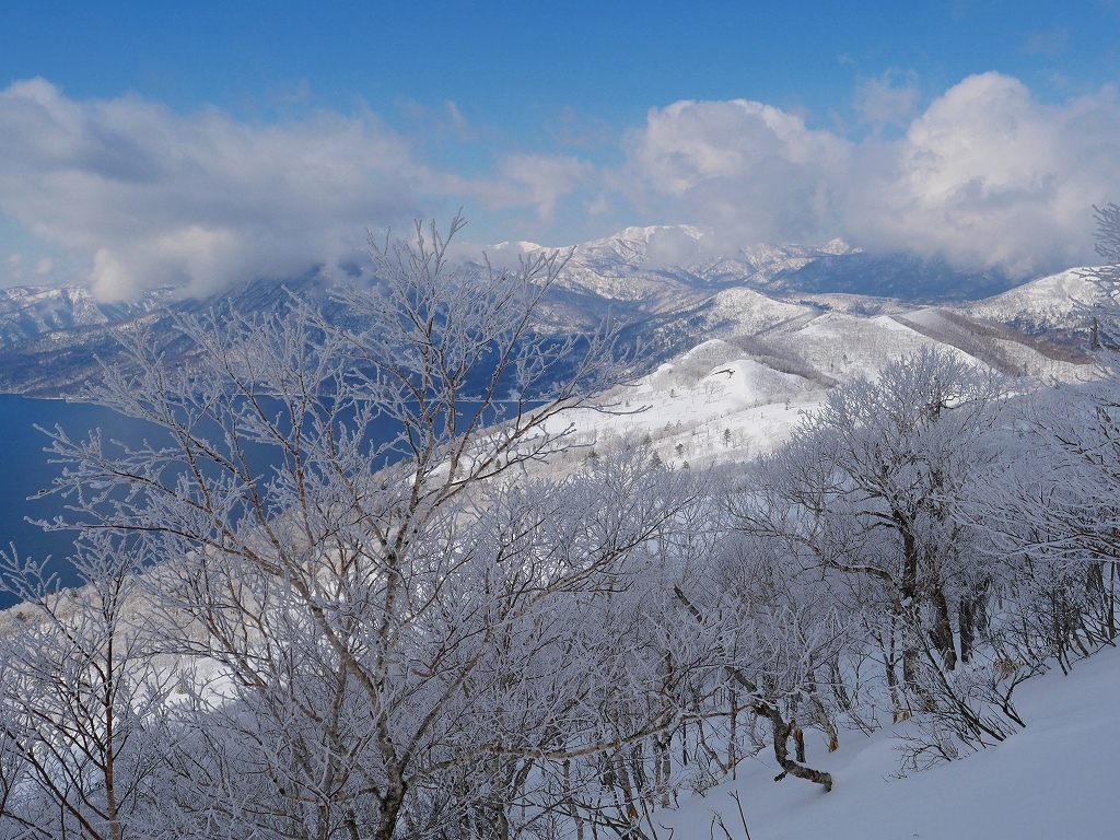 紋別岳から748mピーク、2019.2.21_f0138096_14153912.jpg